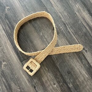 NWOT Ralph Lauren Woven Tan Belt